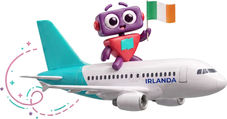 Avión a Irlanda