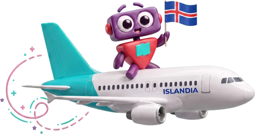 Avión a Islandia
