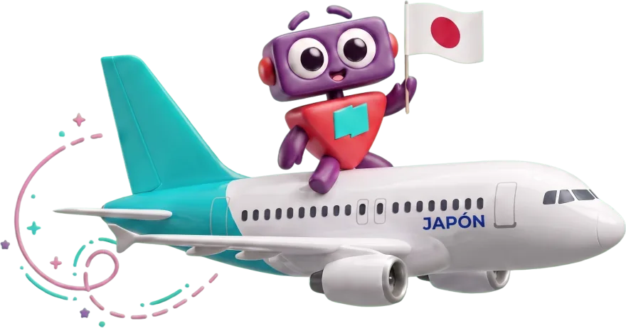 Avión a Japón