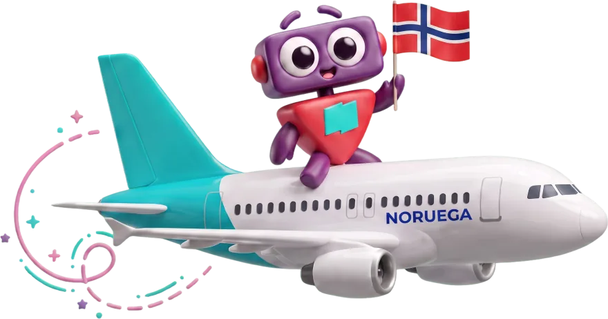Avión a Noruega