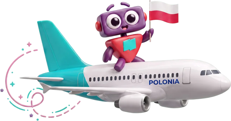 Avión a Polonia