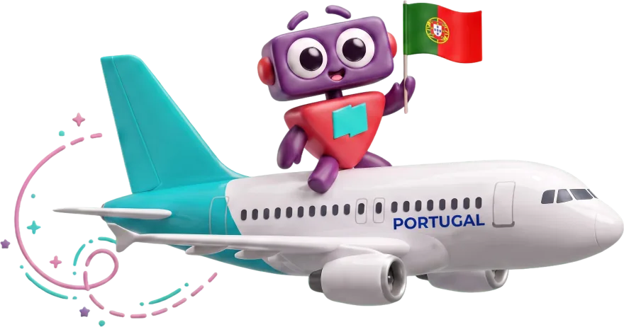Avión a Portugal