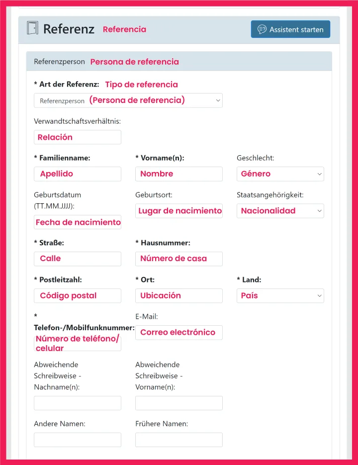 Persona de referencia