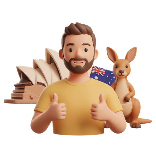 ¡Felicitaciones! Ya casi puedo verte en Australia