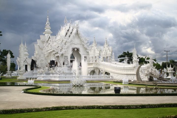 chiang rai templo blanco tailandia