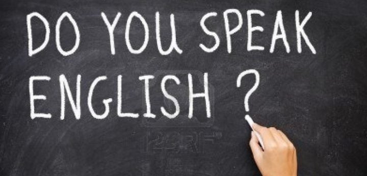 speak english