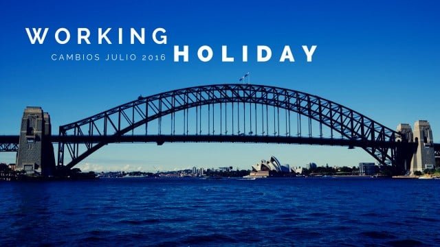 cambios working holiday australia