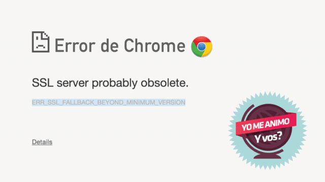 error chrome aplicar visa zelanda