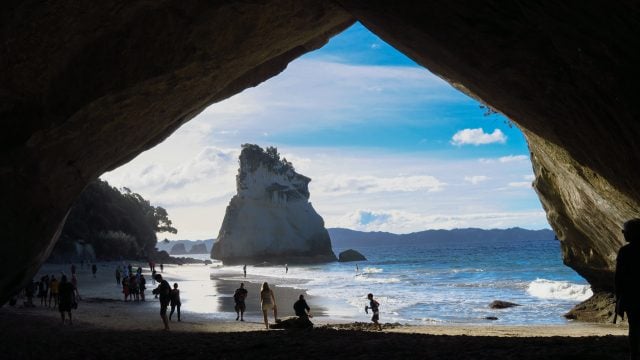 coromandel cathedral cove nueva zelanda