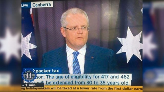 working holiday australia mas 35
