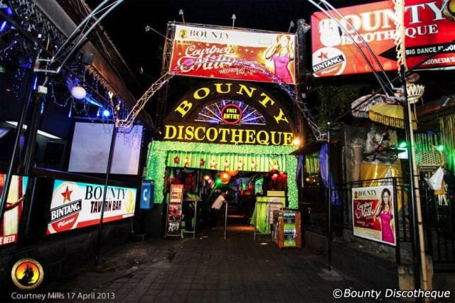 bounty discotheque disco donde salir fiesta bali