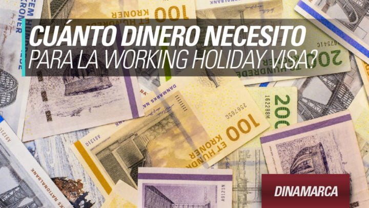 dinero visa working holiday DInamarca