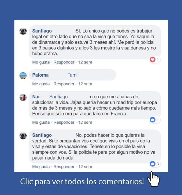 cuanto tiempo puedo estar en el Espacio Schengen con la working holiday visa