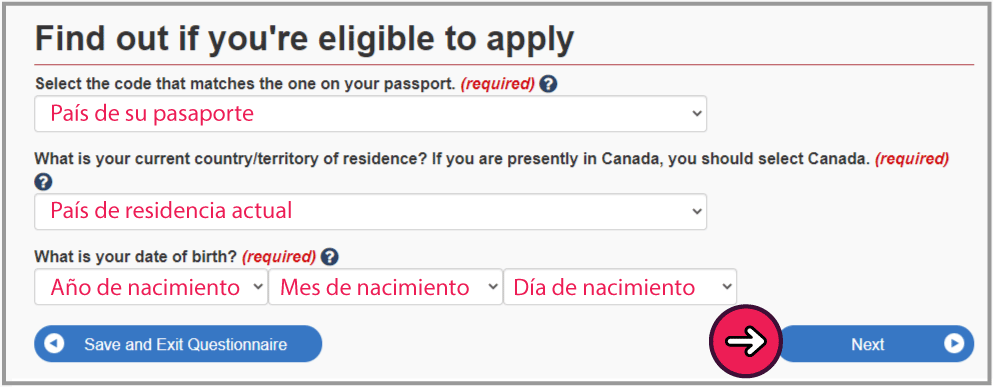 visa canada