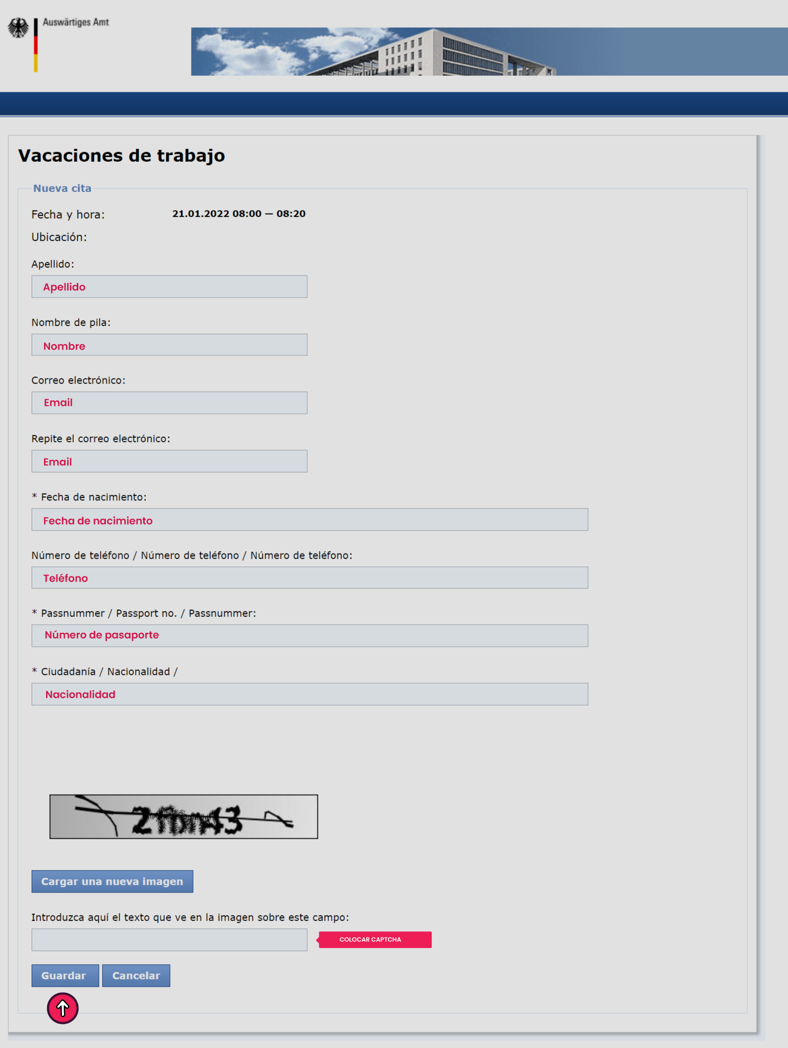 Cómo conseguir un turno WH Alemania