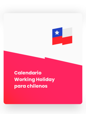 calendario working holiday chilenos