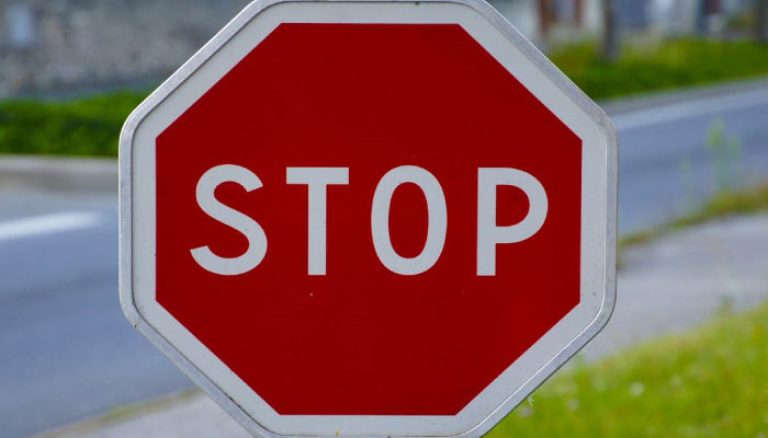 Señal de tránsito "Stop"