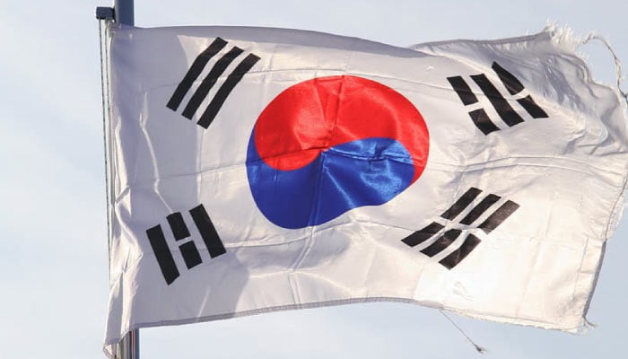 Bandera de Corea del Sur